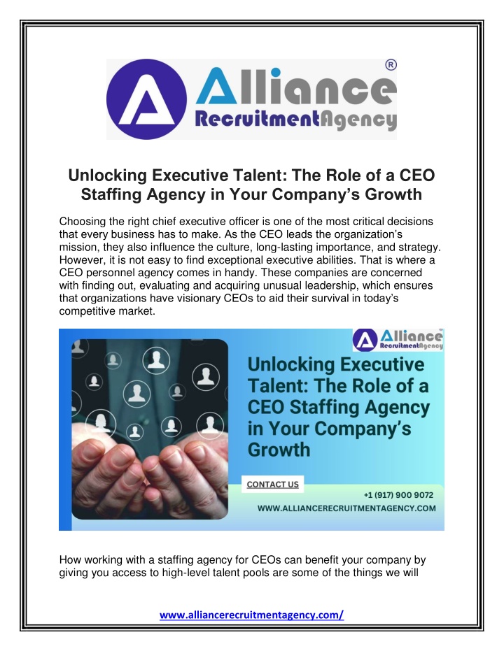 unlocking executive talent the role n.w