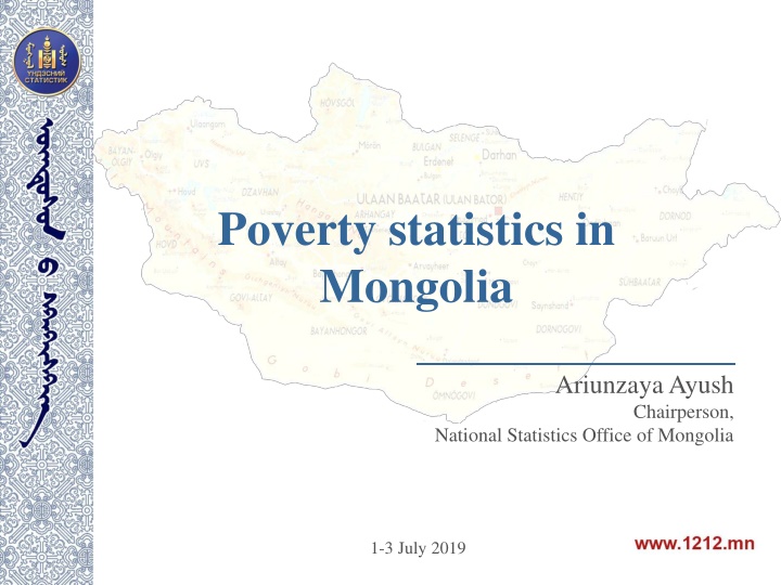 Poverty Statistics in Mongolia: Current Trends and Challenges