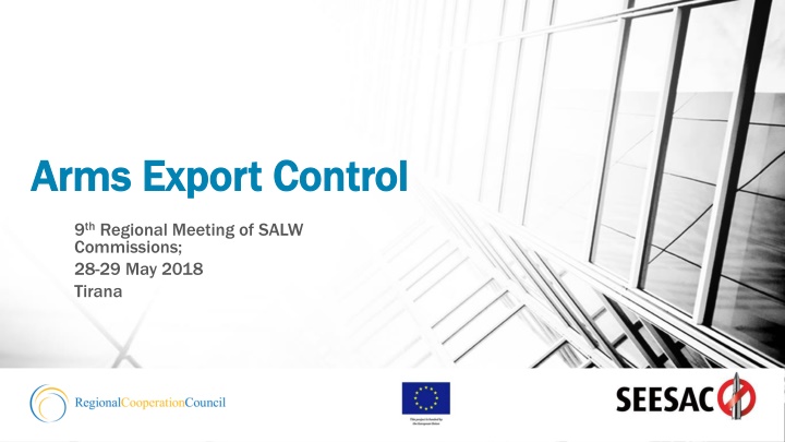 Ensuring Arms Export Control Compliance and Post-Export Verification Measures