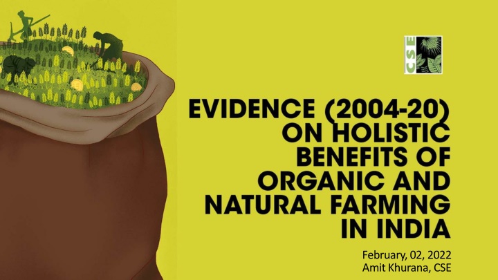 Challenges in Promoting Organic Farming in India