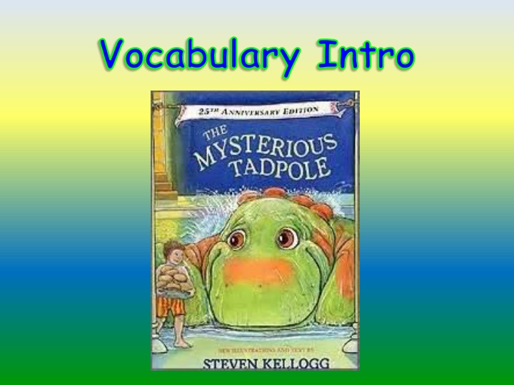 Learning Vocabulary with Visual Examples