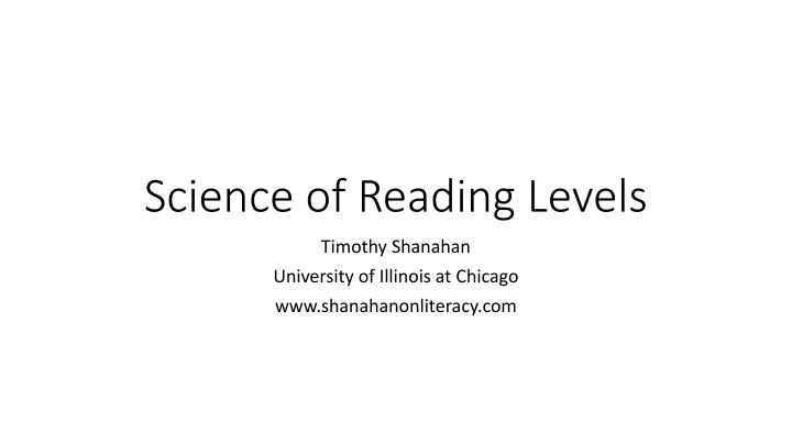Evolution of Book Leveling in Reading Education