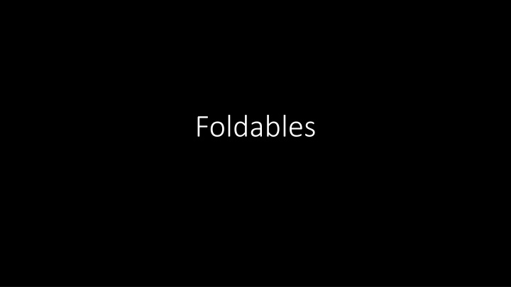 Step-by-Step Guide to Creating Foldables