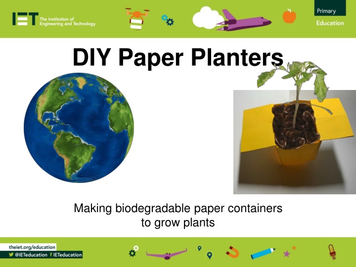 DIY Biodegradable Paper Planters Guide