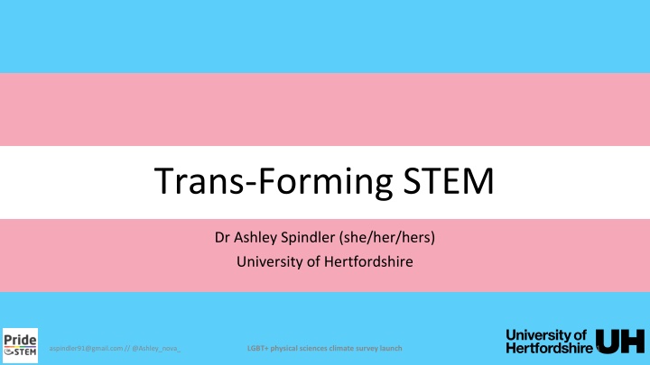 Inclusivity in STEM: Transgender Perspectives and Advocacy