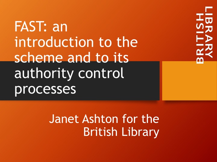 FAST: A Brief Overview of the Faceted Application of Subject Terminology