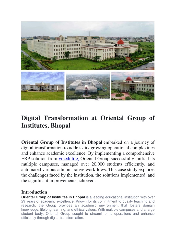 digital transformation at oriental group n.w