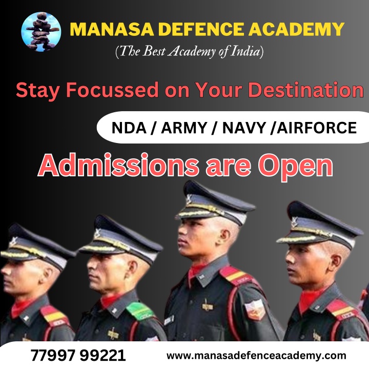 manasa defence academy the best academy of india n.w