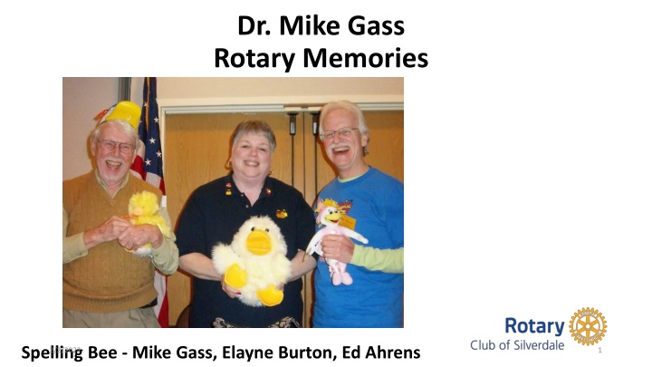 Rotary Memories: Dr. Mike Gass and the Spelling Bee Journey