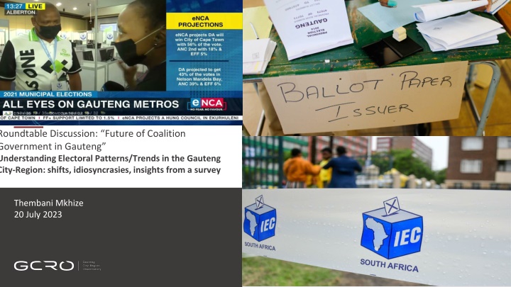 Shifting Political Sentiment in Gauteng: Analysis & Insights
