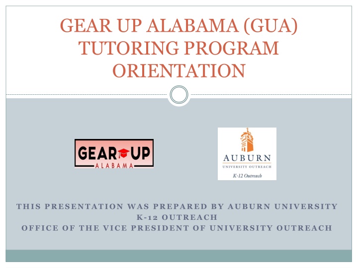 GUA Tutoring Program Overview