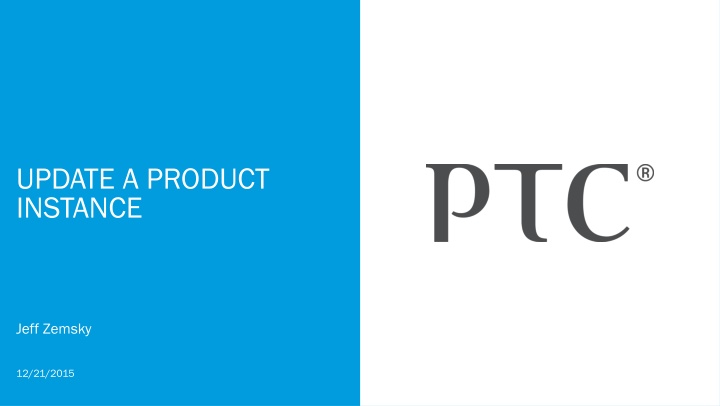 Updating Product Instance: Gearbox Revision and Primary Gear Change