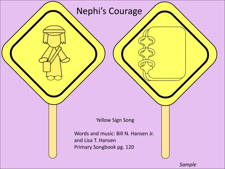 Nephis Courage Yellow Sign Song Illustrations