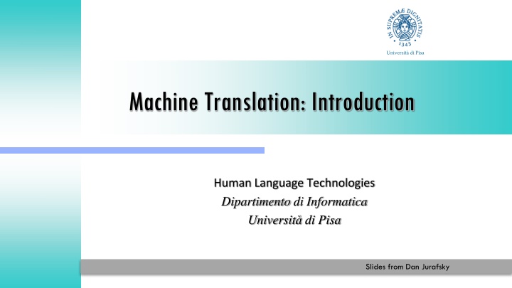 Machine Translation: Challenges and Solutions