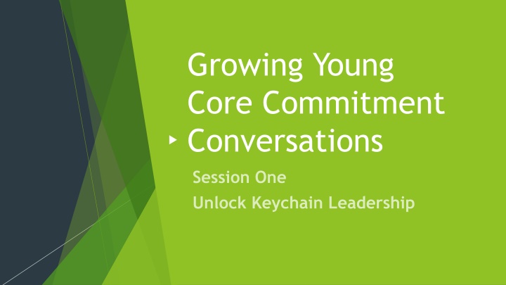 Unlocking Keychain Leadership for Growing Young Churches