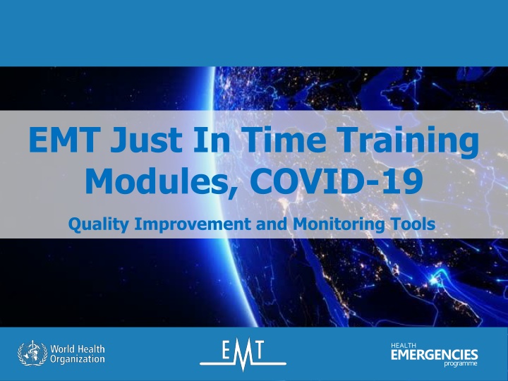 Ensuring Safe and Effective Care in Emergency Medical Services during COVID-19