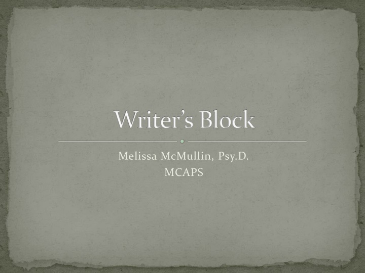 Overcoming Writer's Block: Strategies and Techniques for Creative Inspiration