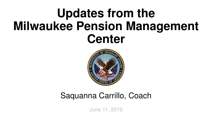 Updates and Contact Information from Milwaukee Pension Management Center