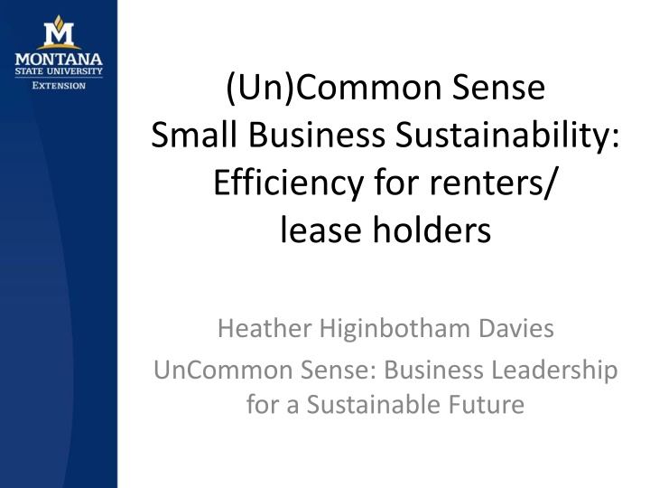 Efficiency Tips for Renters: Sustainable Practices for Small Businesses