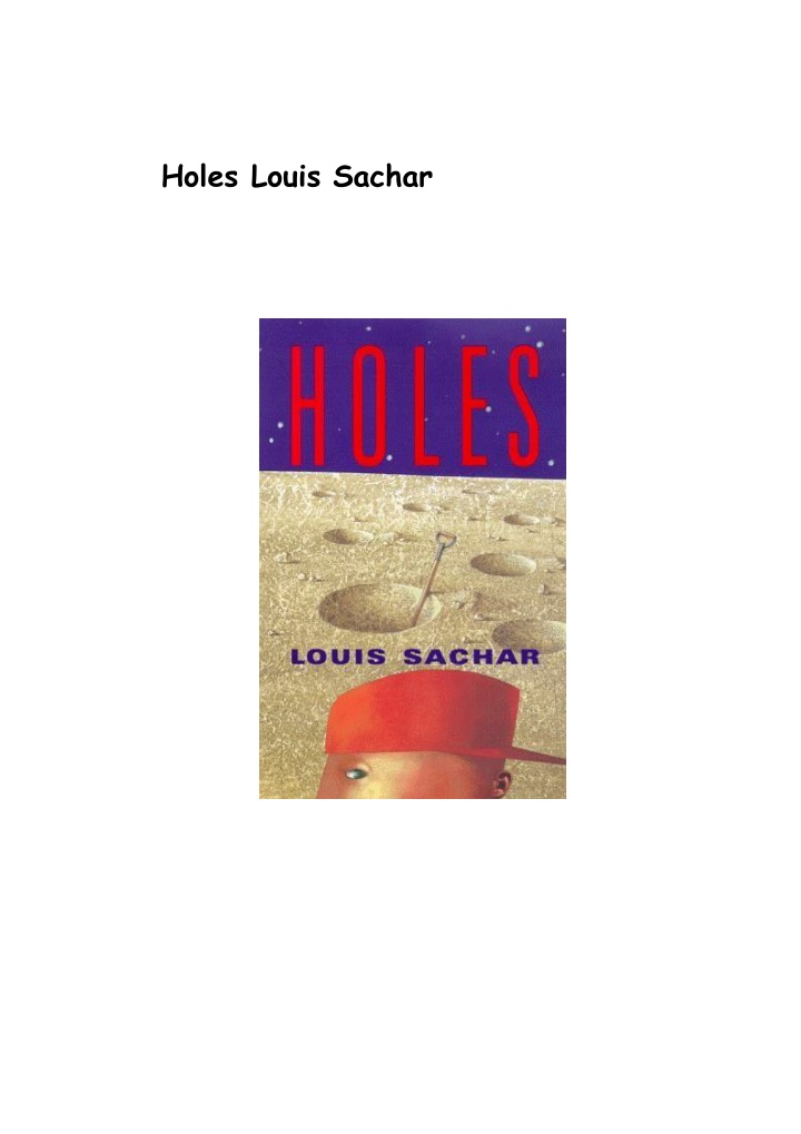 Camp Green Lake in 'Holes' by Louis Sachar