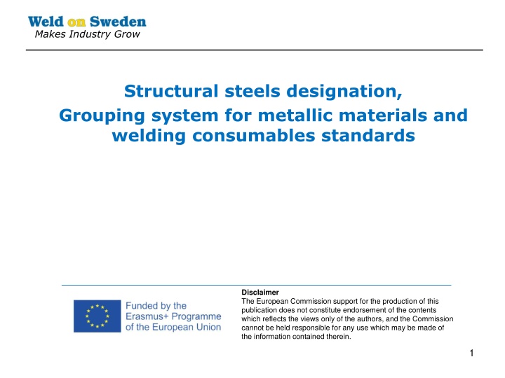 Structural Steels and Designation Systems in the Industry