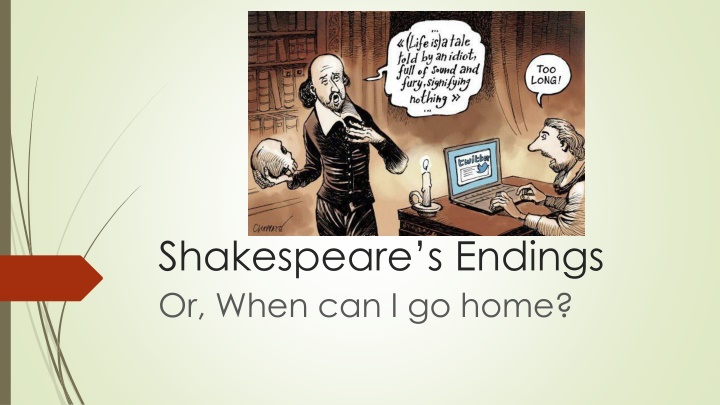 Shakespeare's Endings: A Study of Conclusions in His Works