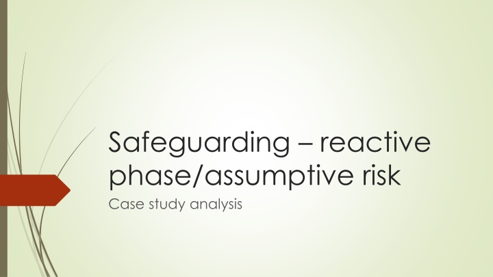 Safeguarding in Residential Care: Understanding Risks and Cultures