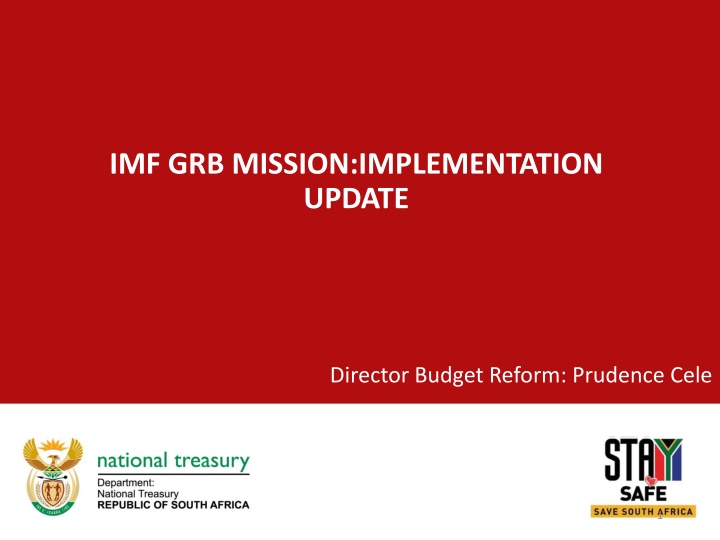 South Africa Gender Budget Initiative Progress Report