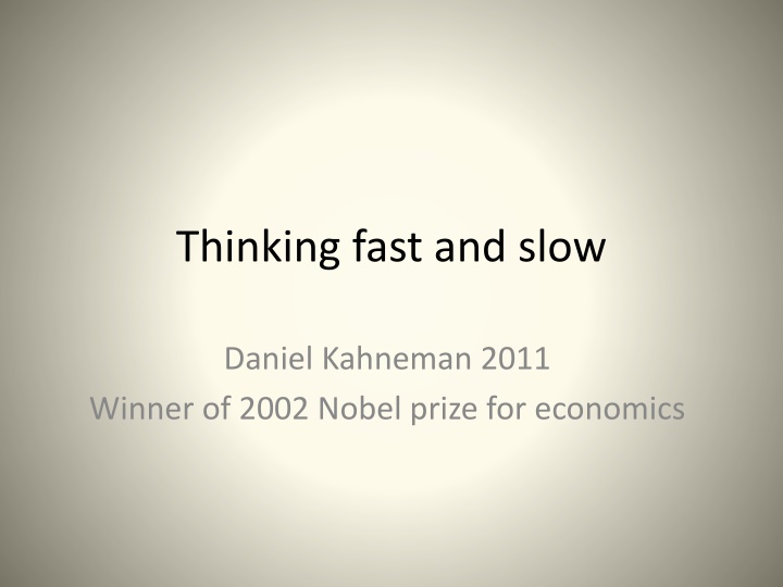 Insights from 