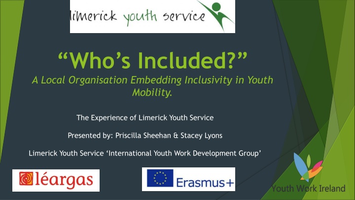 Embedding Inclusivity in Youth Mobility: The Experience of Limerick Youth Service