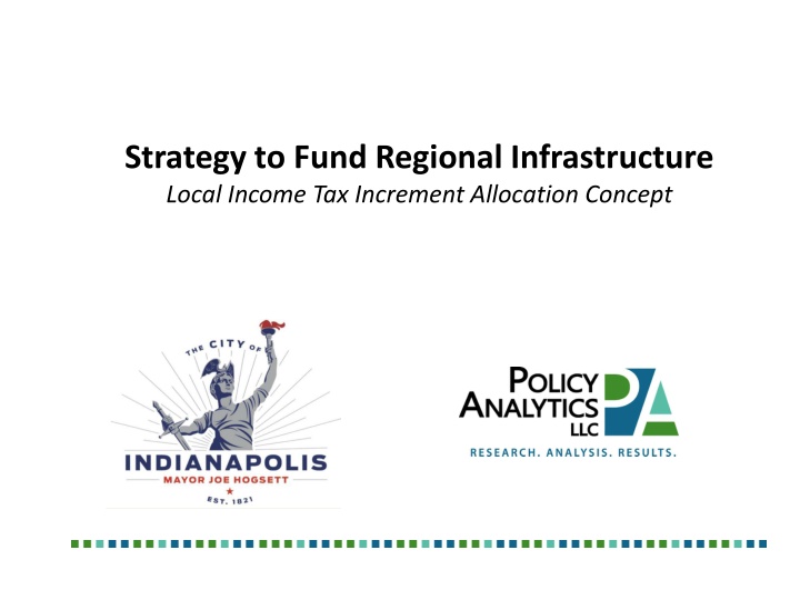 Funding Regional Infrastructure: Local Income Tax Increment Allocation