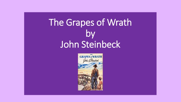 John Steinbeck and 