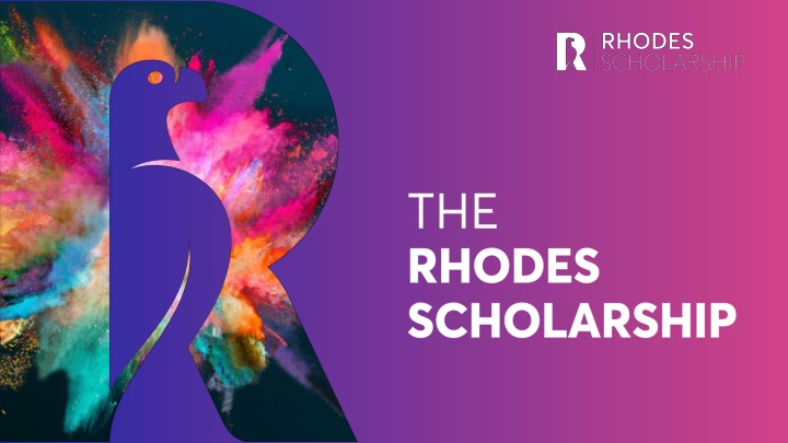 THE RHODES SCHOLARSHIP