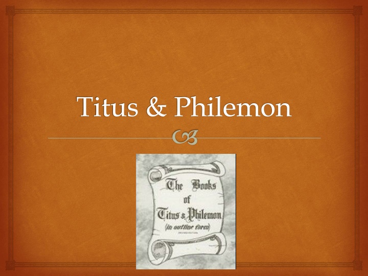 Reflections on Trials and Strength in Titus' Poems