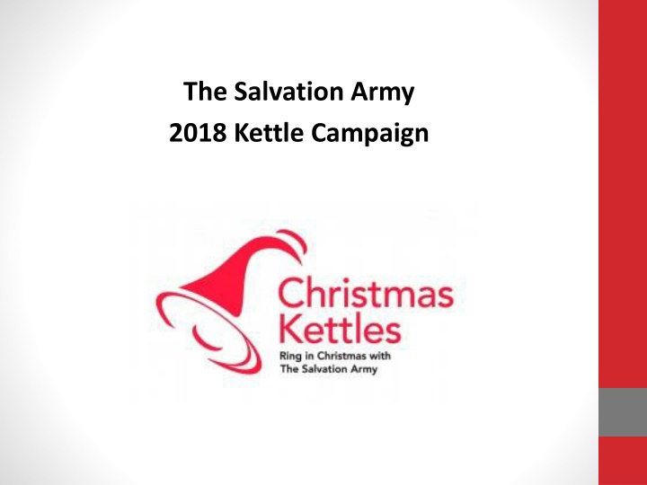 Christmas Kettle Campaign by The Salvation Army - Supporting Emergency Services in Ottawa