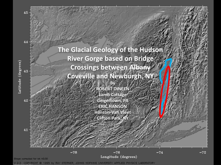 Glacial Geology of Hudson River Gorge: A Detailed Exploration