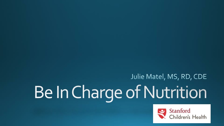 Improving Nutrition Goals for Children with CF