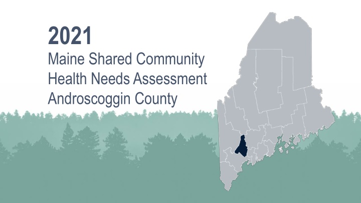 Maine Shared Community Health Needs Assessment Androscoggin County Forum