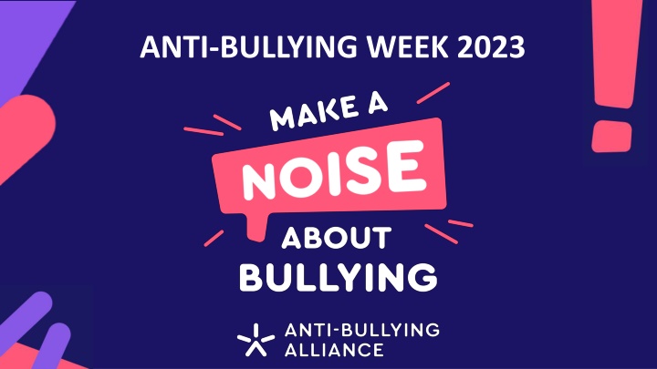 Stand Against Bullying: Anti-Bullying Week 2023