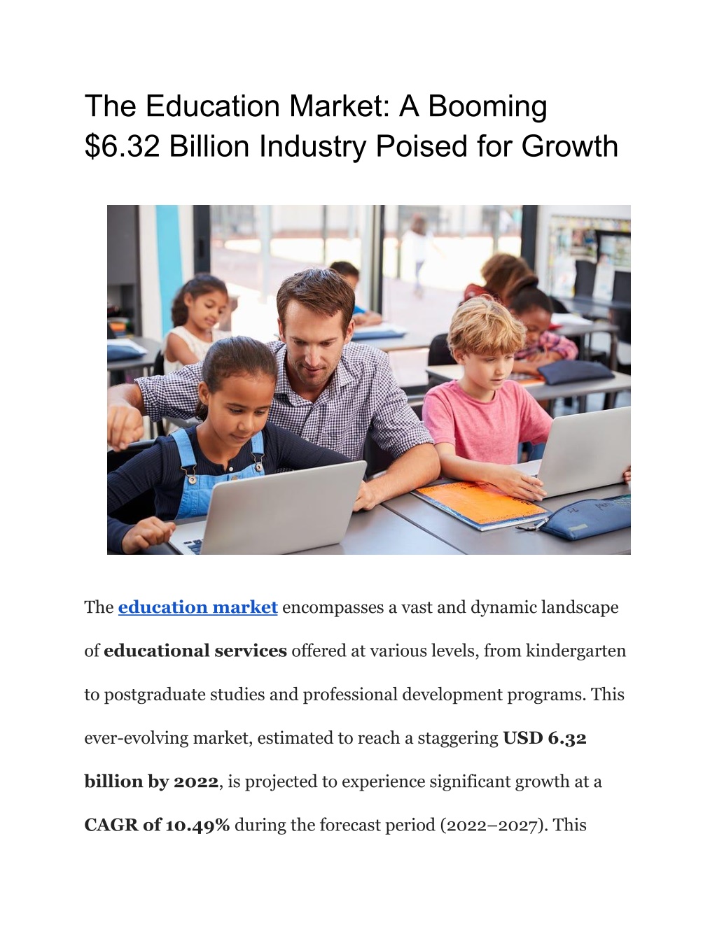 the education market a booming 6 32 billion l.w