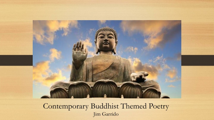 Contemporary Buddhist-Themed Poetry Selections by Jim Garrido