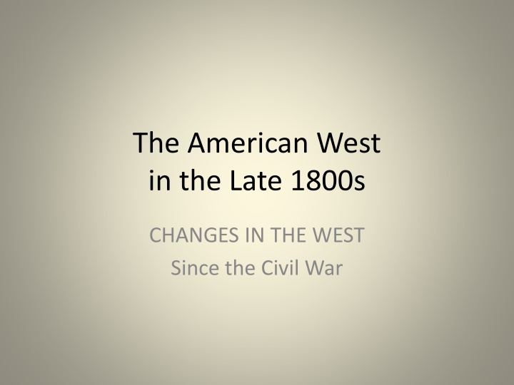 Impact of Westward Expansion on Native Americans in the Late 1800s