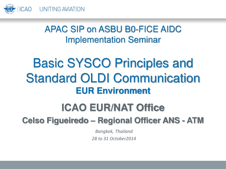 OLDI in Air Traffic Control Systems
