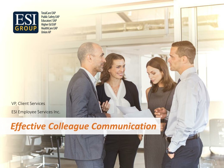 Enhancing Effective Communication Skills in the Workplace