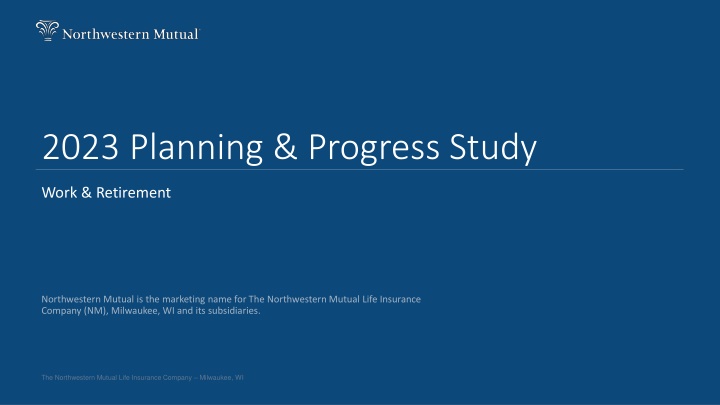 Retirement Planning Study 2023: Americans' Financial Attitudes and Behaviors