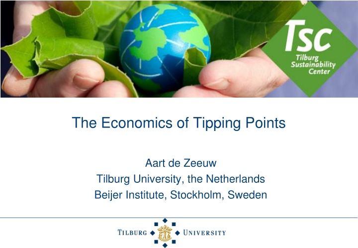 Tipping Points in Ecological and Economic Systems