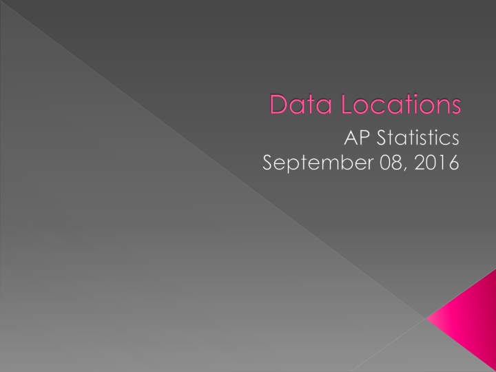 Data Distribution and Analysis in AP Statistics