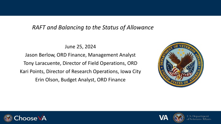The Importance of the Status of Allowance
