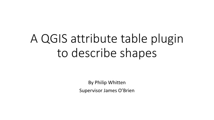 Enhancing Spatial Data Analysis in QGIS