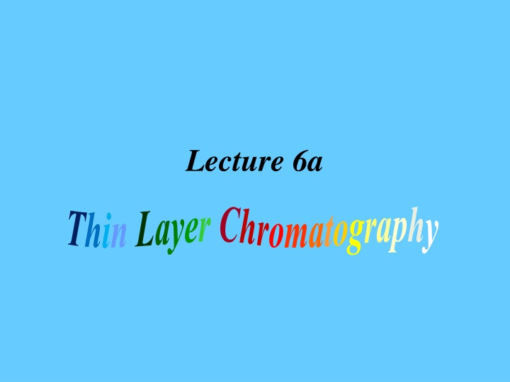 Chromatography: Techniques and Applications